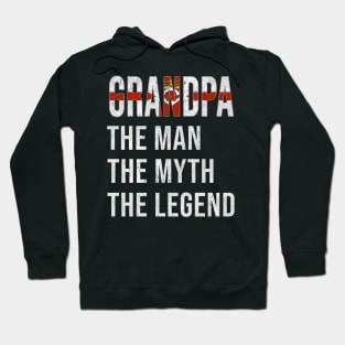 Grand Father Irish Grandpa The Man The Myth The Legend - Gift for Irish Dad With Roots From  Northern Ireland Hoodie